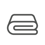 50x60 picture blankets: An icon of a folded blanket.