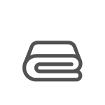 30x40 picture blankets: An icon of a folded blanket.