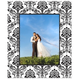 50x60 Fleece Blanket with Luxury Brocade design