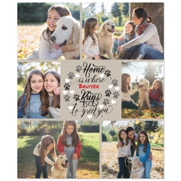 50x60 Fleece Blanket with Running To Greet You design