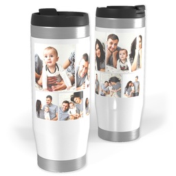 Photo Travel Tumbler with 8 Collage design
