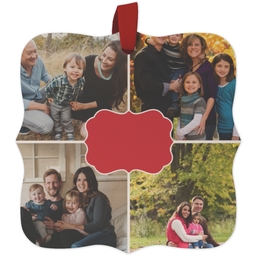 Maple Ornament - Fancy Brackets with Ornate Center design