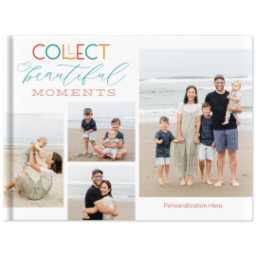 11x14 Layflat Photo Book, Matte Finish Cover with Beautiful Life design