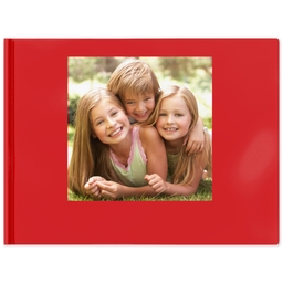 11x14 Layflat Photo Book, Matte Finish Cover with Brights design