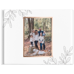 5x7 Hard Cover Photo Book, Matte with Delightful Days design