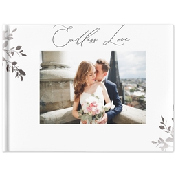 11x14 Layflat Photo Book, Matte Finish Cover with Pure Love design