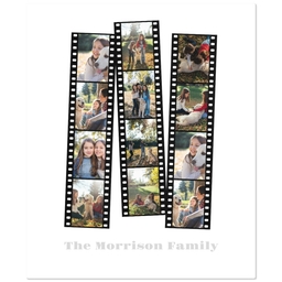50x60 Fleece Blanket with Filmstrip Collage design