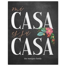 11x14 Gallery Wrap Photo Canvas with Mine is Yours design