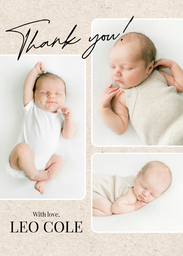 5x7 Greeting Card, Matte, Blank Envelope with Grateful Moments design