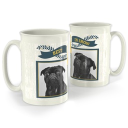 Bistro Photo Mug, 18oz with Kennel Club design
