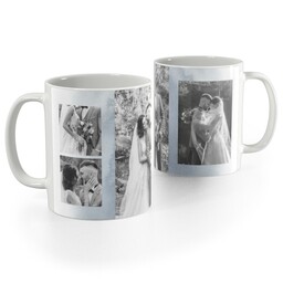 White Photo Mug, 11oz with Loving Mood design