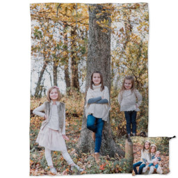 Travel Blanket Kit 41"x60" with Full Photo design