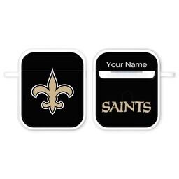 Licensed & Printed Apple Airpods 1st & 2nd Generation Case with New Orleans Saints 1 design