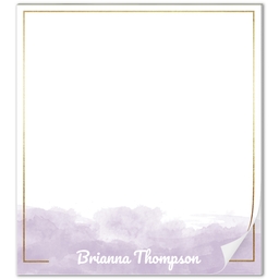 Notepad with Brushy Strokes design