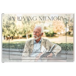 Wedding Guestbook with Wreathed Archway design