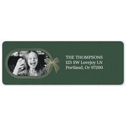 Address Label Sheet with Present Wonder design