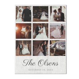 Wood Box Wall Art 6x8 with Couple Collage design